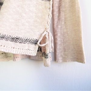 Knox Rose Sweaters - Knox Rose blush lace up pullover sweater Knox Rose Sweaters - Knox Rose blush lace up pullover sweater